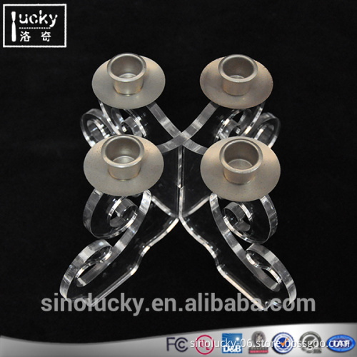 Acrylic Candle Holder for Festive Party or Centerpieces decoration